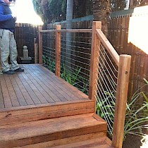 Timber Decking After Construction