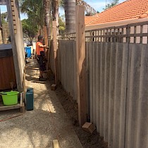 Fence Before Total Windows and Doors got their hands on it!